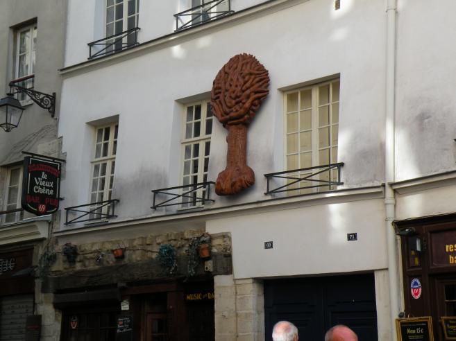  enseigne du restaurant le Vieux Chêne